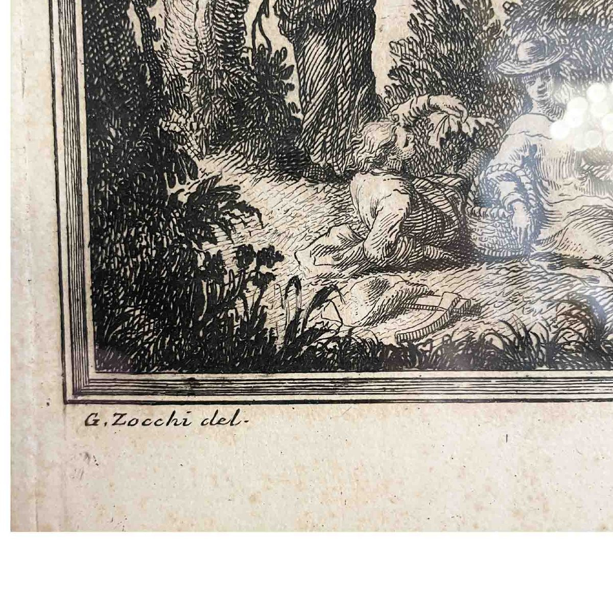 Villa Di Montughi Dei Marchesi Gerini Incisa Da Pietro Monaco 1744-photo-2