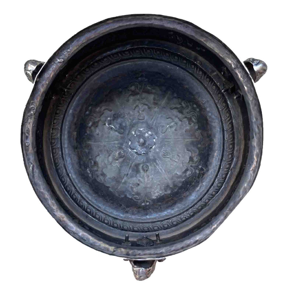 Vaso in Argento Antico Bresciano Sbalzato-photo-4