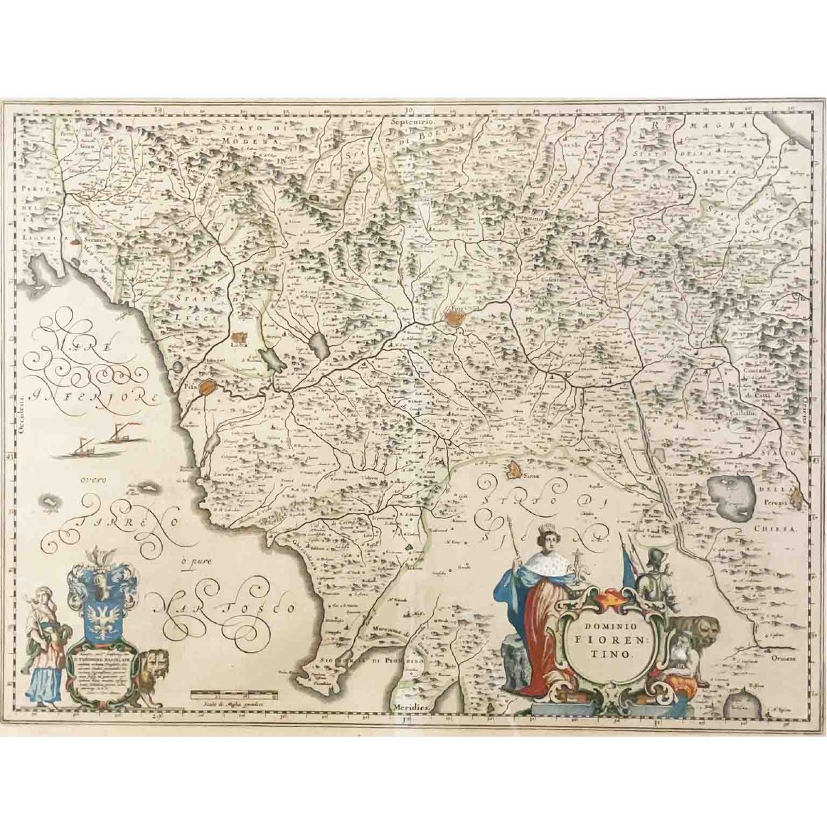 Theodoro Hasselaer Dominio Fiorentino 1642