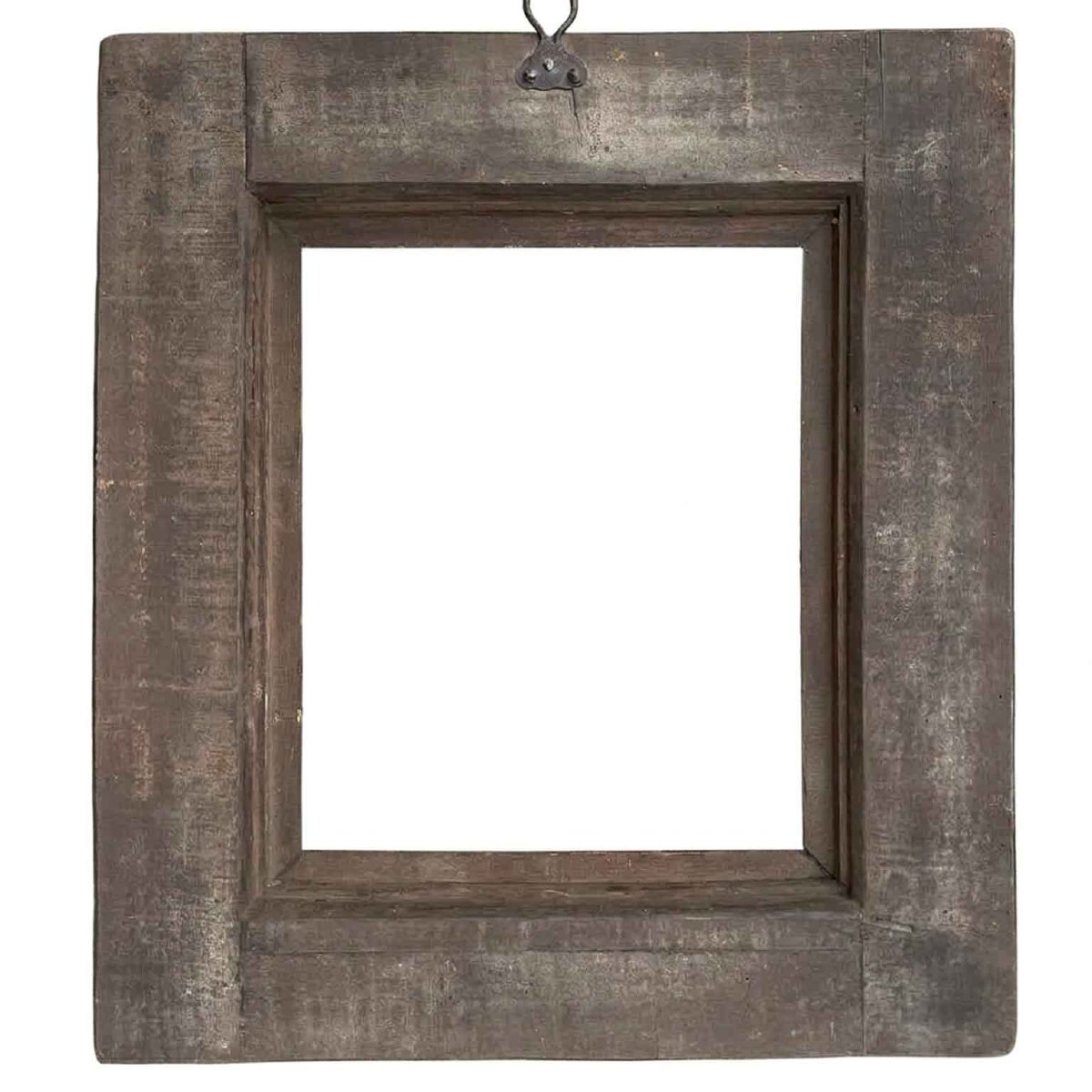 Cornice Antica del 1600 Intagliata e Dorata Decorata a Finta Tartaruga-photo-2