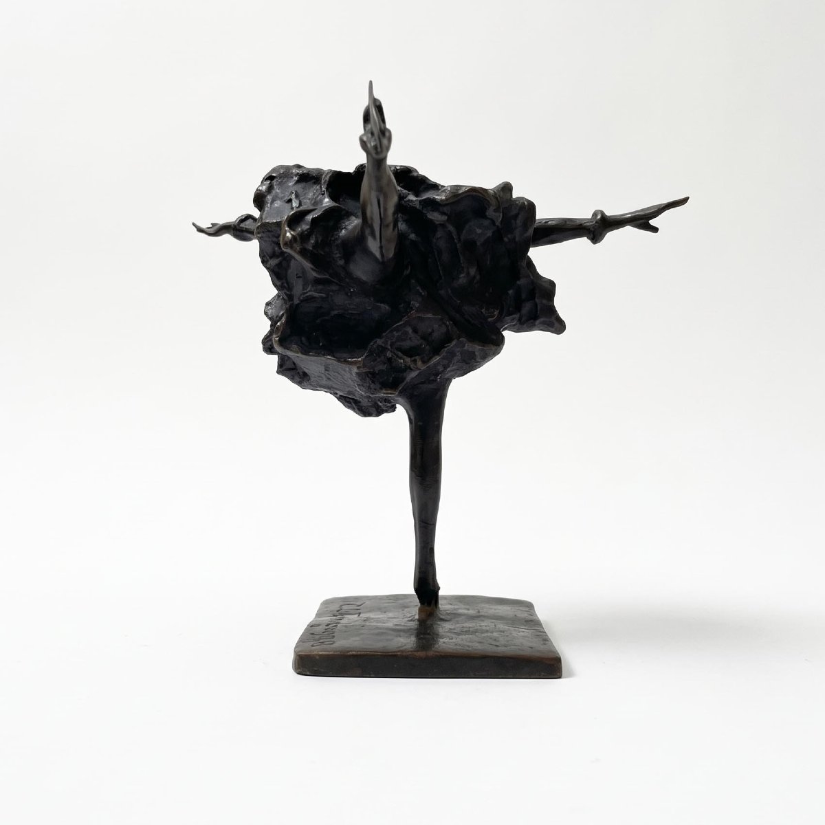 Paolo Troubetzkoy 1935 La Pattinatrice in Bronzo-photo-4