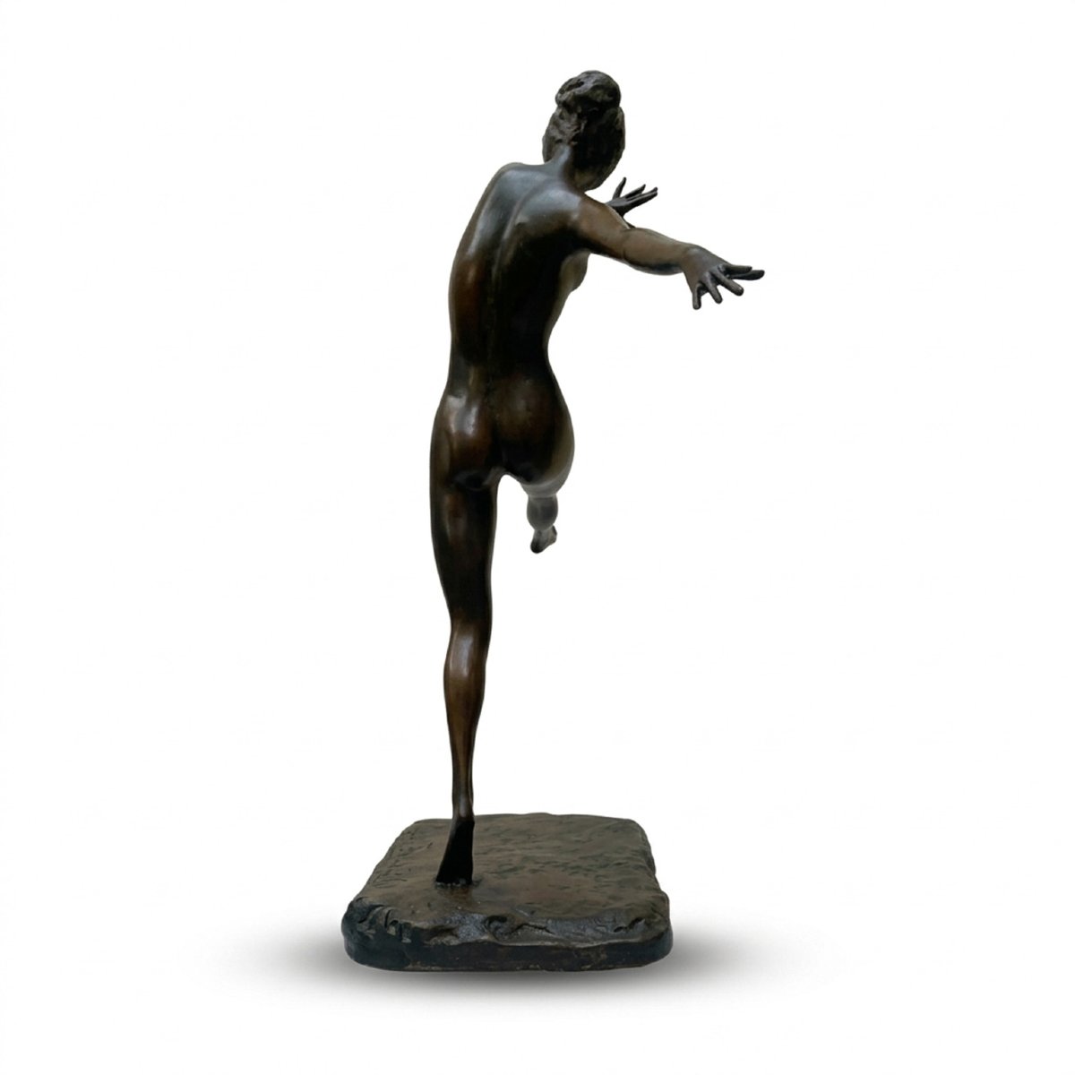 Troubetzkoy Paolo Ballerina in Bronzo XX Secolo.-photo-4