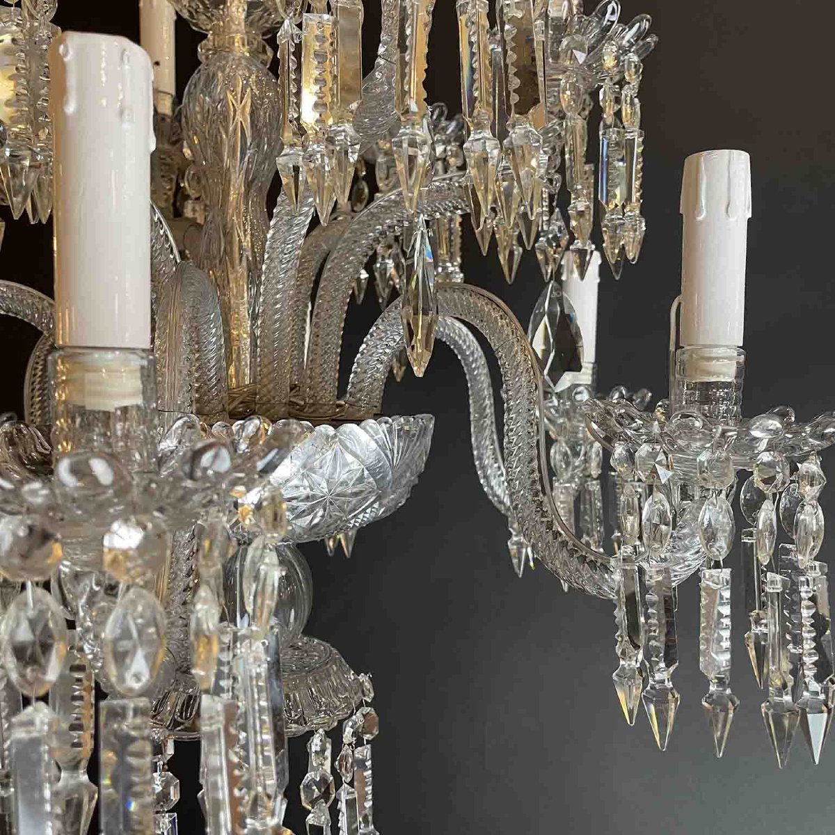Lampadario in Cristallo a Dodici Luci di Bohemia-photo-7