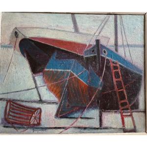 The Cubist Boat By Vincent Guignebert