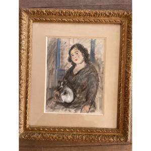 Portrait  By Charles Camoin