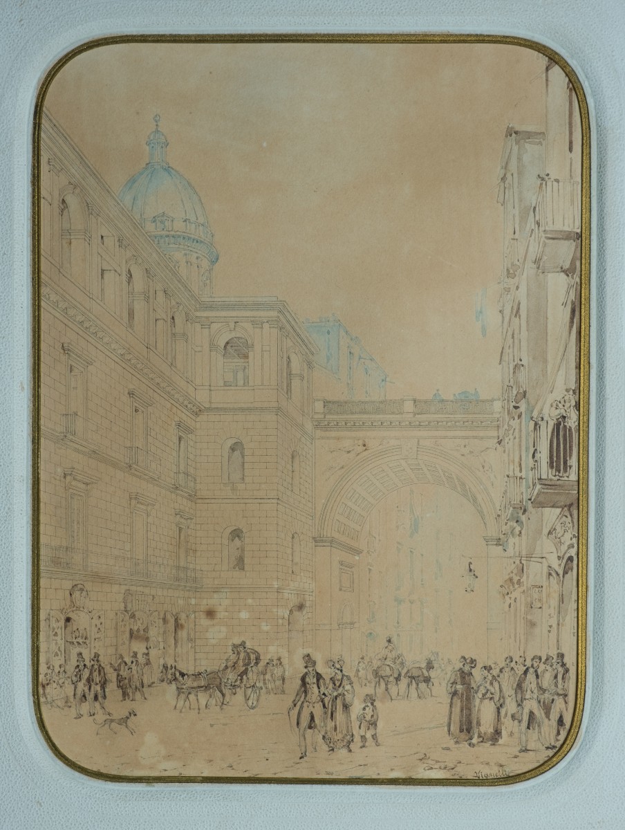 Vedute  del Ponte di Chiaia prima e dopo l’intervento di Orazio Angelini-photo-2