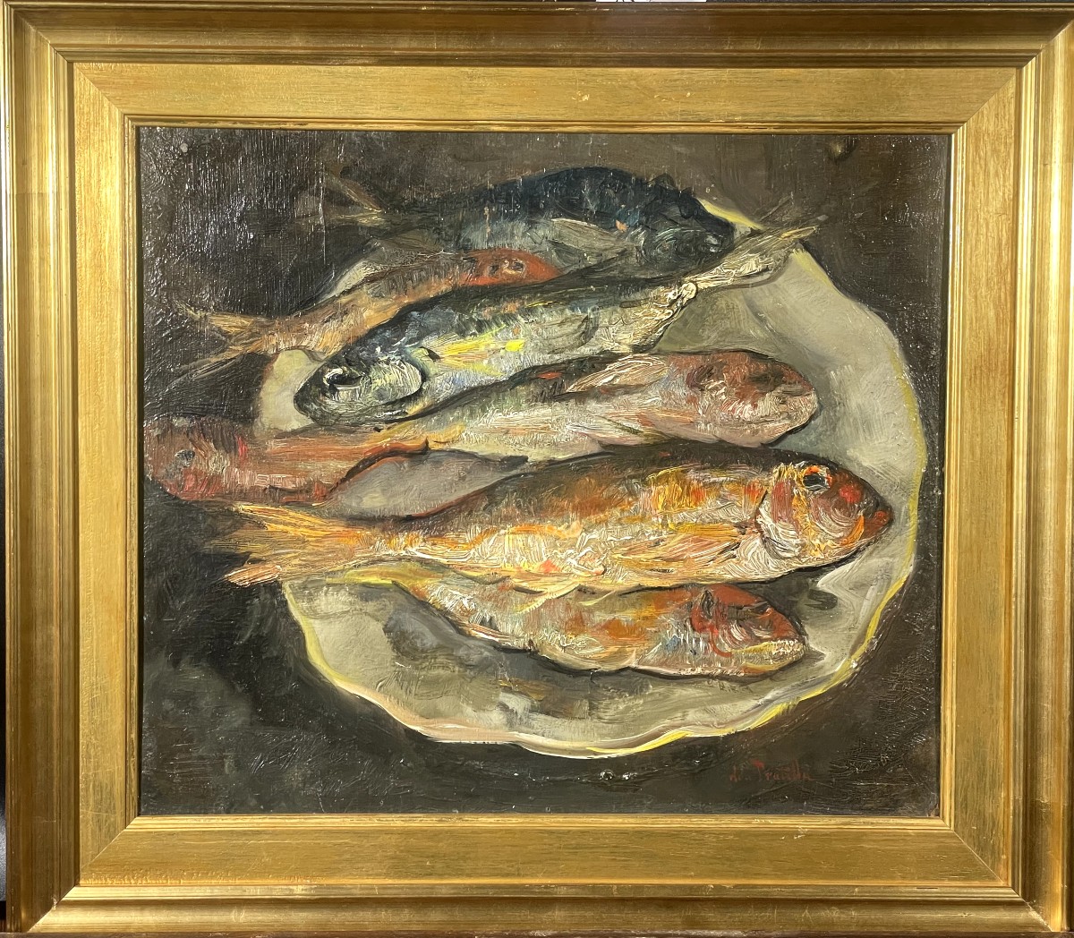 Natura Morta con pesci 