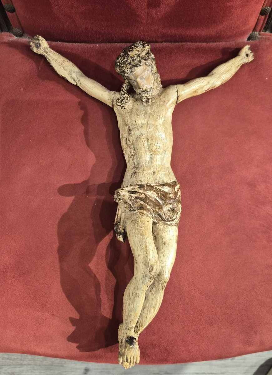 Corpus Christi,legno policromo del Diciassettesimo secolo-photo-3