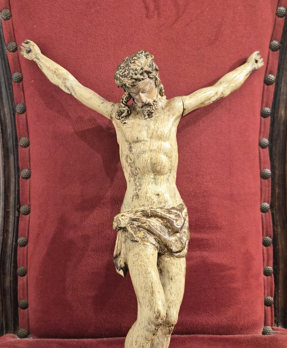 Corpus Christi,legno policromo del Diciassettesimo secolo-photo-2