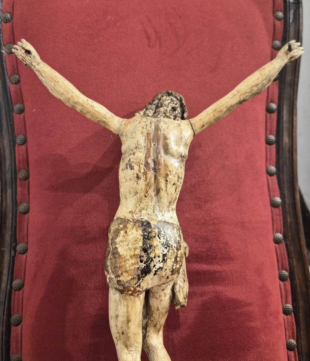 Corpus Christi,legno policromo del Diciassettesimo secolo-photo-4