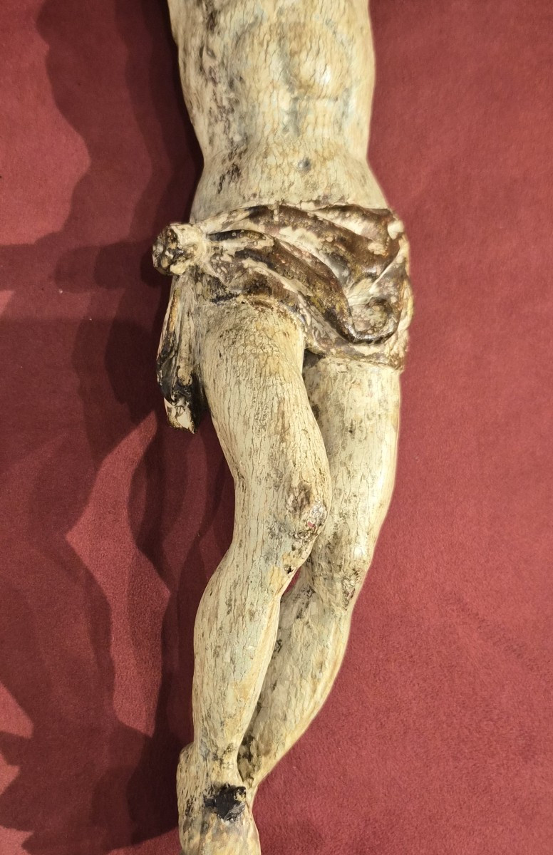 Corpus Christi,legno policromo del Diciassettesimo secolo-photo-5