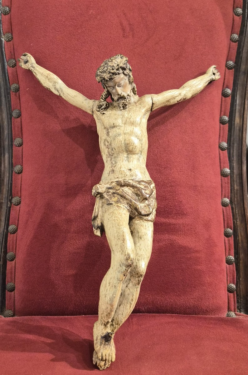 Corpus Christi,legno policromo del Diciassettesimo secolo