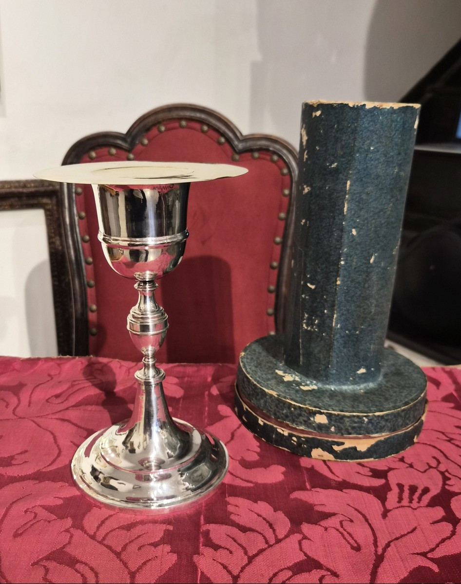 Calice Eucaristico in argento,Roma sec.XVII-photo-4