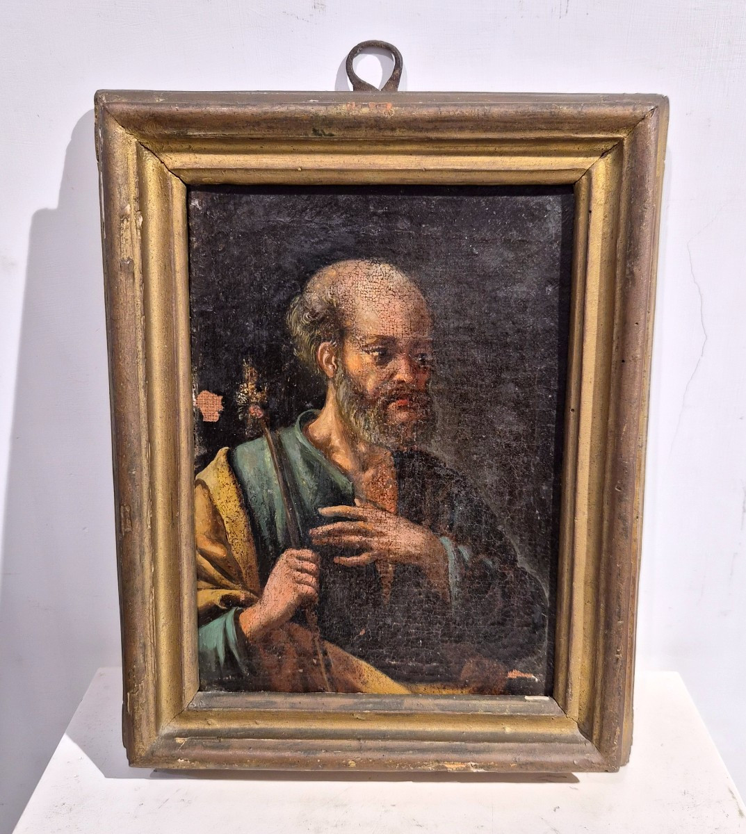 San Giuseppe Sposo, piccolo dipinto ad olio