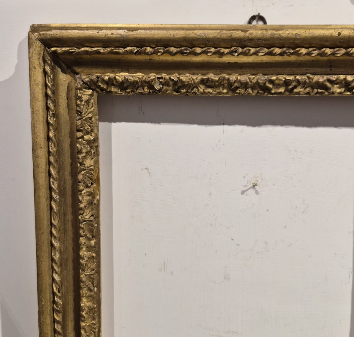 Cornice in legno dorato S.Rosa '700-photo-3