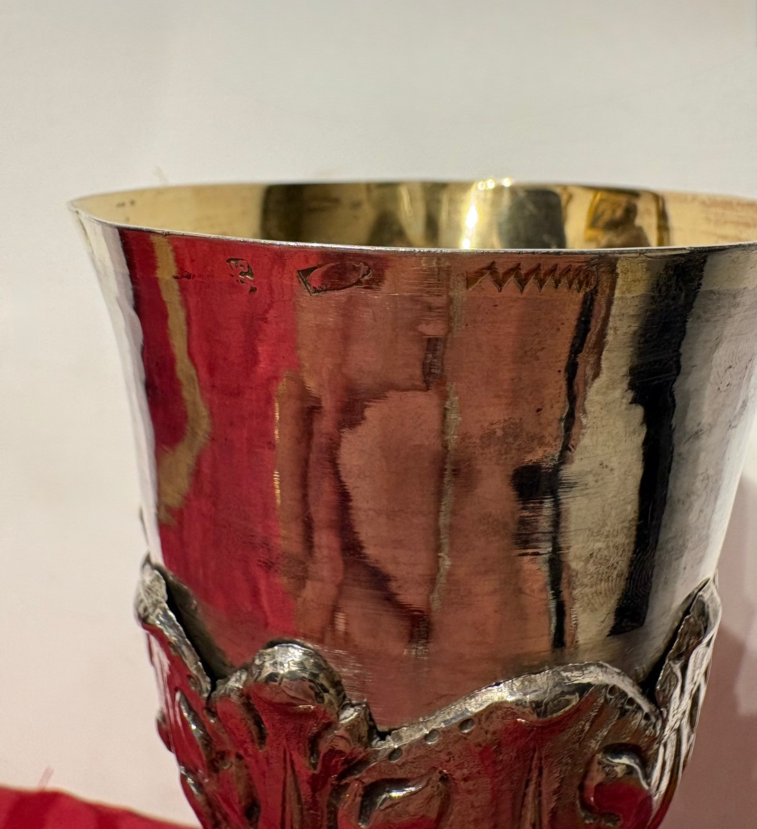 Calice Eucaristico in argento,Roma, seconda metà del XVIII secolo-photo-2