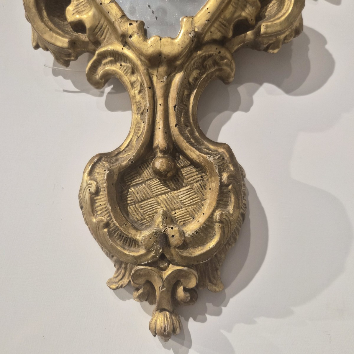 Coppia di Ostensori in legno dorati barocchi romani-photo-2