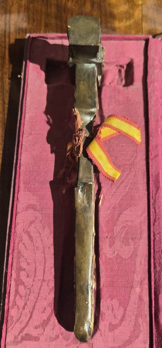 Martelletto cerimoniale o commemorativo in bronzo-photo-1