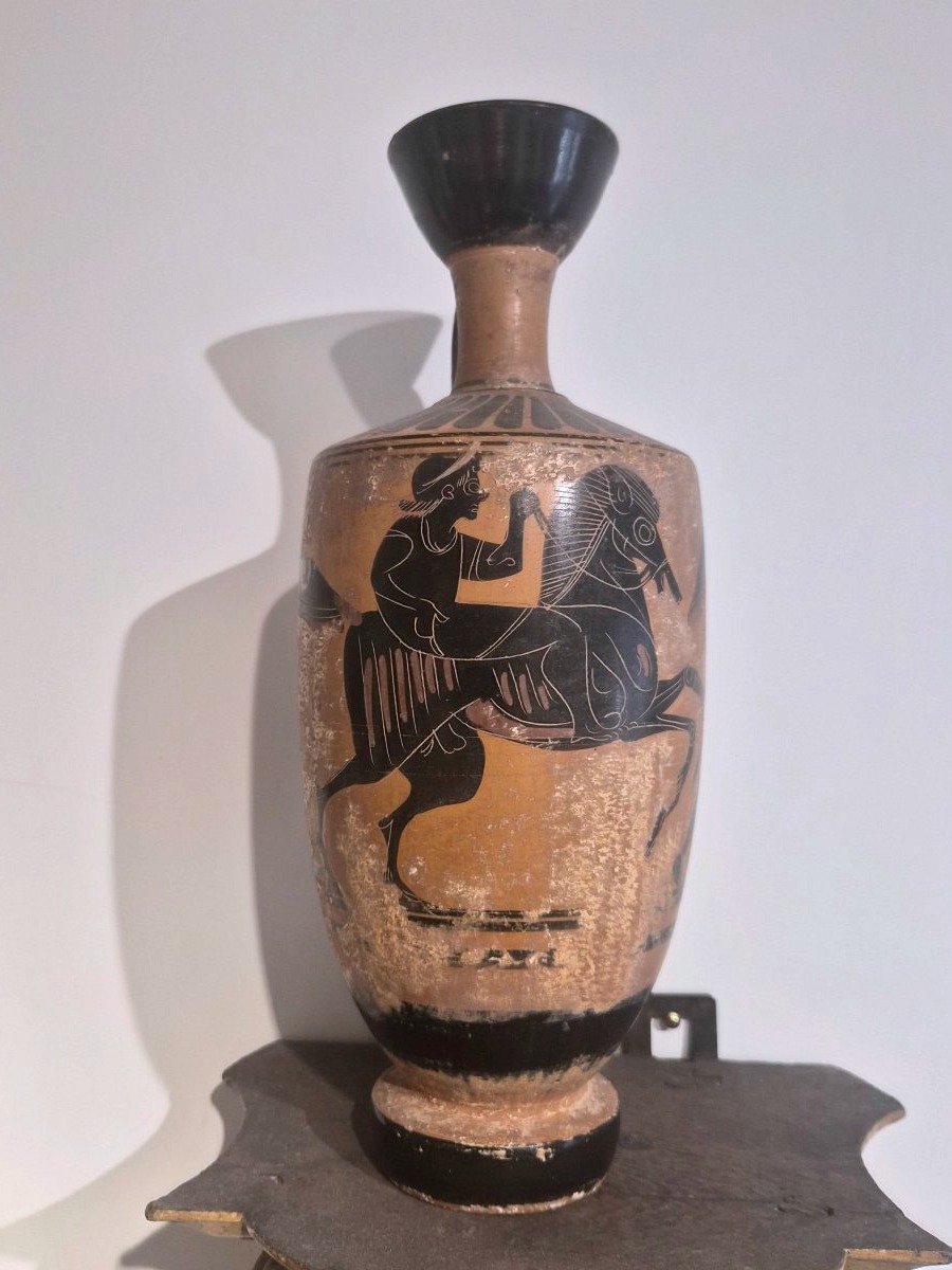 Anfora greca in terracotta-photo-2