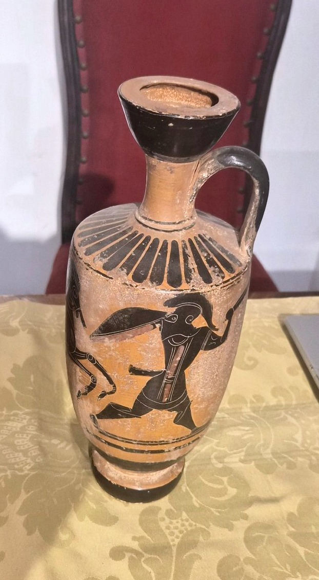 Anfora greca in terracotta-photo-4