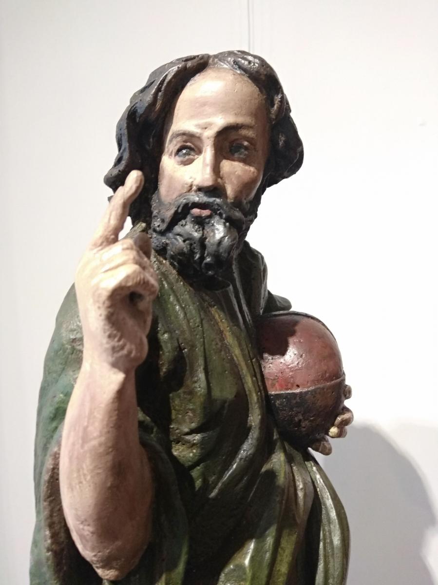 Salvatur Mundi, Sculpture Baroque