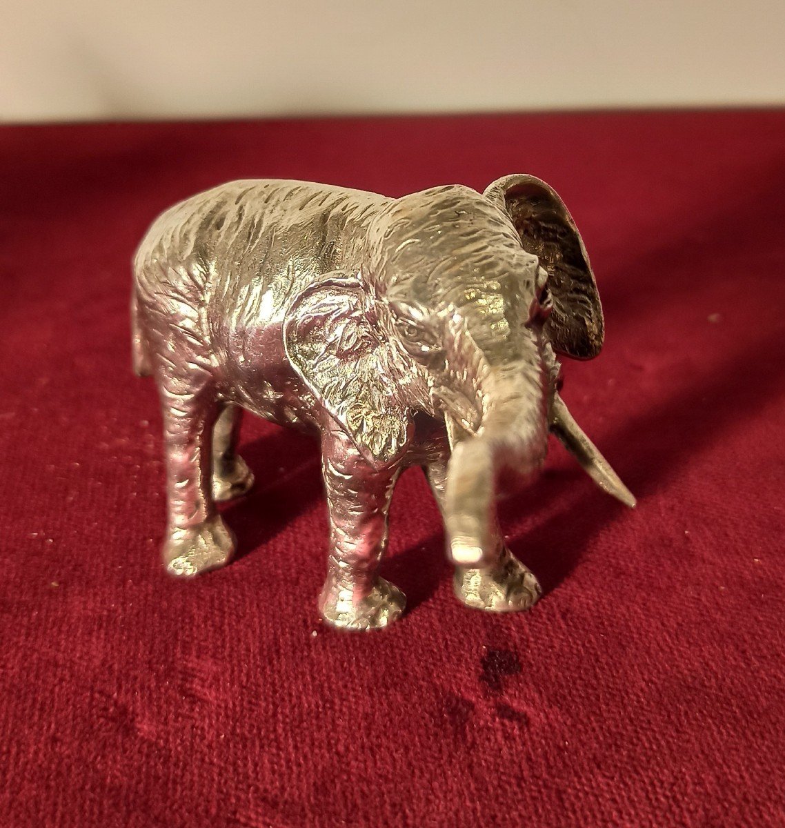 Éléphant En Argent-photo-3