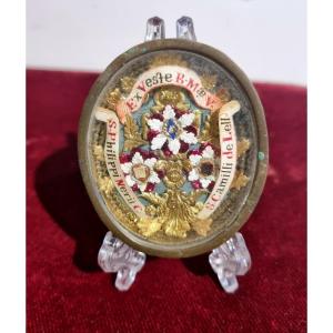 Grande Reliquia di Ex Veste B.M.V.-S.Camilli de Lellis-S.Philippi Nerii C.