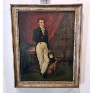Gentiluomo con levriero