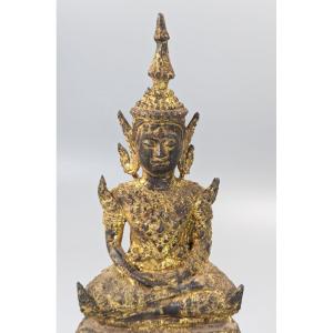 Buddha Shakyamuni On High Throne, Thai, 18th/19th Century