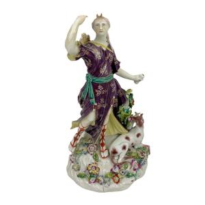 Early Derby, Patch Period, Diana Figurine, William Duesbury & Co., Ca.
