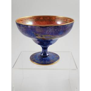 Rare Makeig-jones Wedgwood Lustre Melba Cup, Z5294, Hummingbird, C.1915
