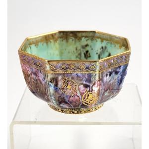Daisy Makeig-jones, Wedgwood, Celestial Dragon Bowl, Pinky Mauve, C.1915