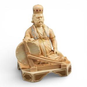 Royal Worcester Indian Craftsmen Porcelain Figure “shaban”, 1888