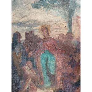 Study For "the Resurrection Of Lazarus"