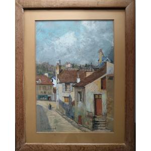 Henry Davenport "the Artist Alone In The City"