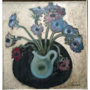 Jacques Falcou "the Bouquet Of Anemones"