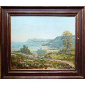 Neo-impressionist School "seaside Landscape"
