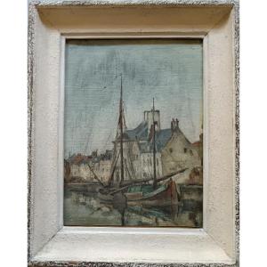 Louis Joseph Désiré Crépin "canal In Brussels"