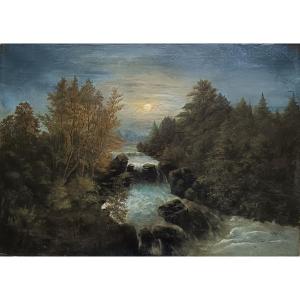 Alexandre Calame, Follower Of "the Torrent In The Moonlight"
