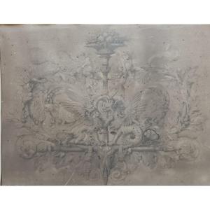 Hercules Catenacci "the Horn Of Plenty Guarded From The Appetite Of Chimeras By Mischievous Putti"