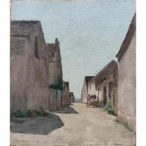 Emile Barau "departure For The City, A Sunny Day"