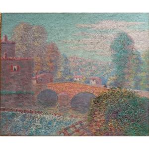 Victor Charreton Attributed To "cagnes Morning Of December 1906"