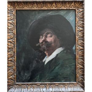 Ferdinand Roybet Attributed To "mutinous Musketeer"