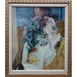 Jean-pierre Germain "a Profusion Of Flowers"