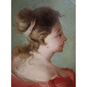 18th-century Venetian School "beautiful In Profile"