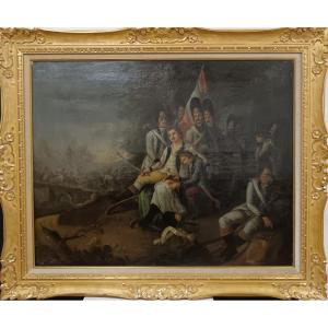 The World Of The Grenadiers Of The Guard: "the Battalion Commander Wounded While Crossing The Bridge"