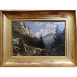 Alexandre Calame Credited With "bernese Oberland"