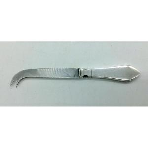 Cheese Knife, Jensen, Sterling Silver.