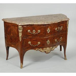 Curved Chest Of Drawers Attributed To Migeon