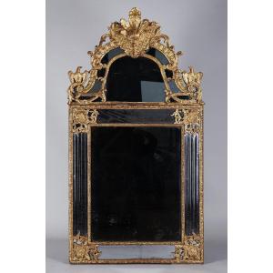 Regency Period Pediment Mirror